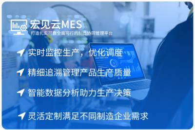 宏見(jiàn)云ERP 構(gòu)筑企業(yè)數(shù)字化轉(zhuǎn)型的智能大腦——以ERP與MES為核心的數(shù)字工廠(chǎng)解決方案